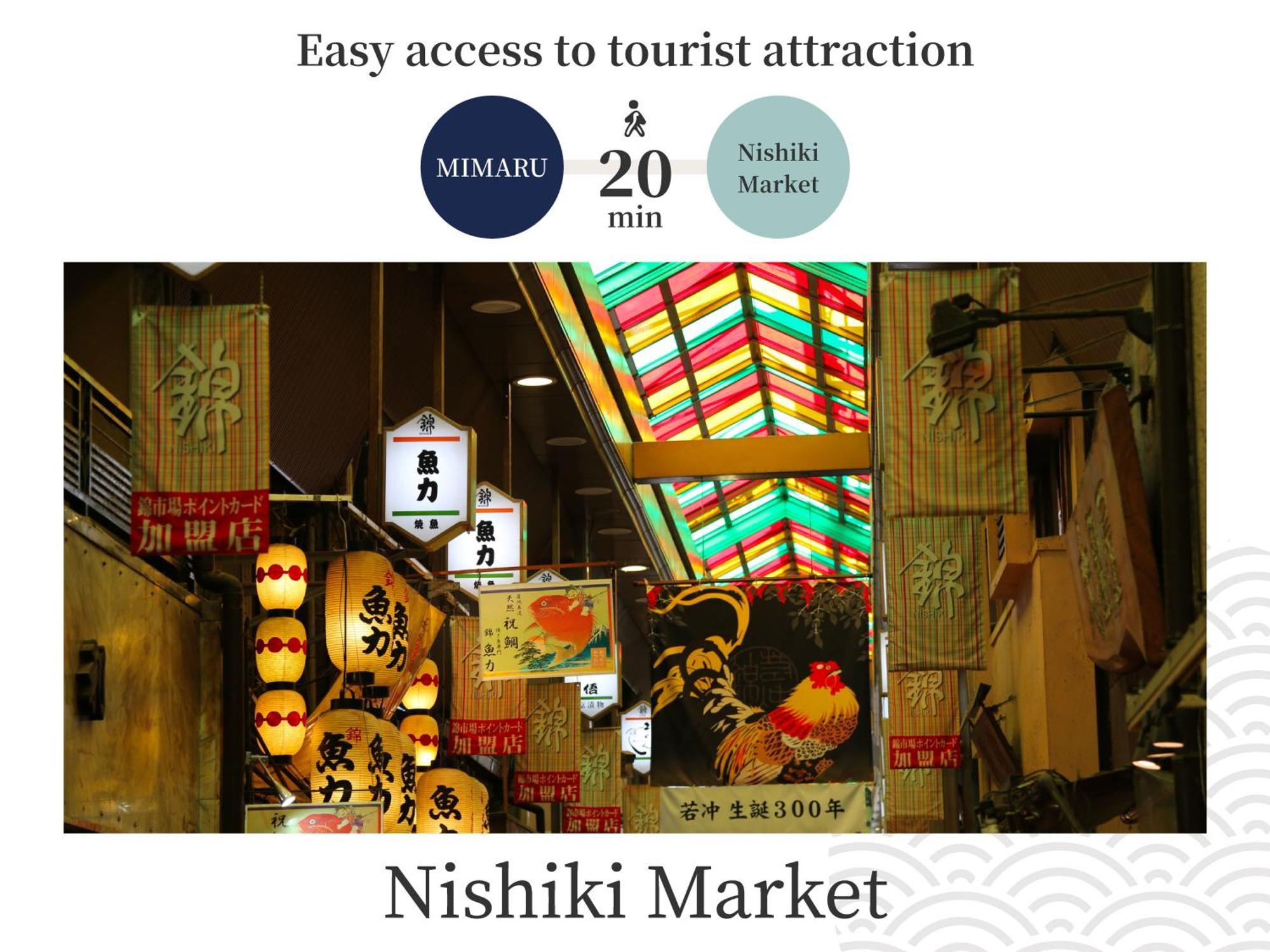 Mimaru Kyoto Nishinotoin Takatsuji Hotel Exterior foto